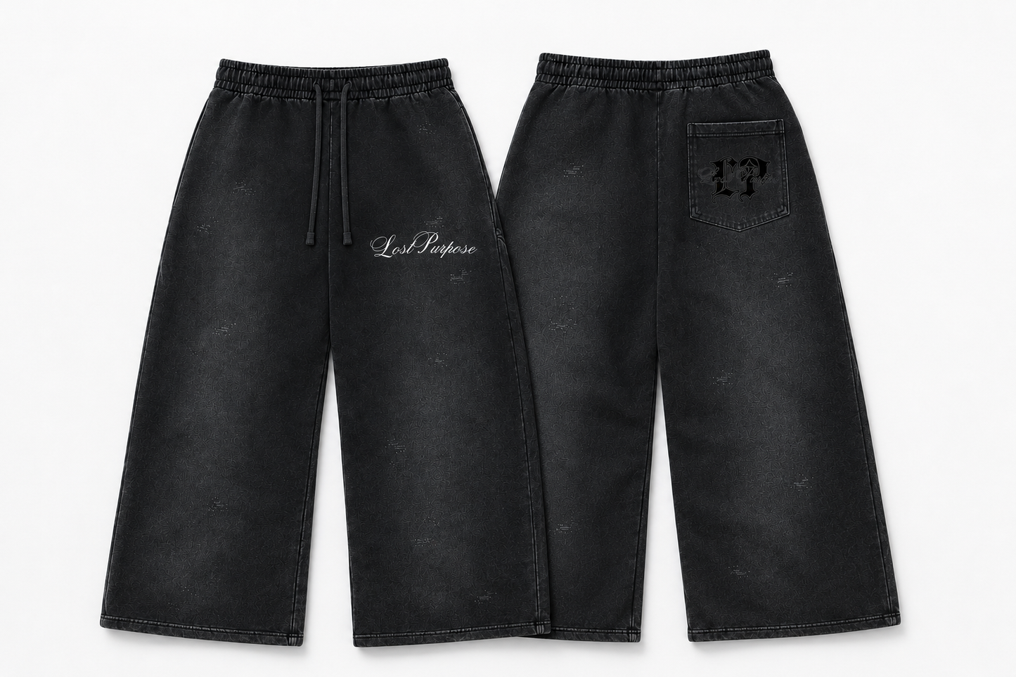 "FRAGMENTED" Baggy Sweatpants