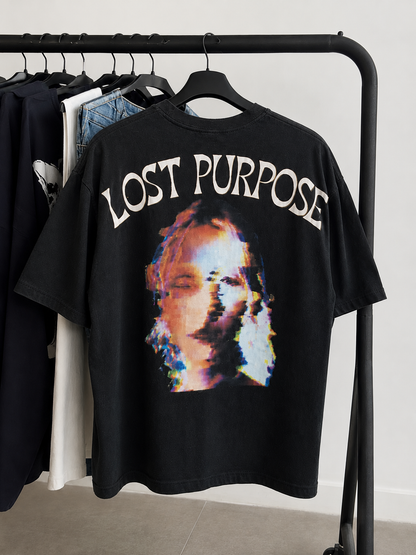 "DISTORTED" Oversize Tee
