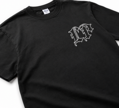 "DISTORTED" Oversize Tee
